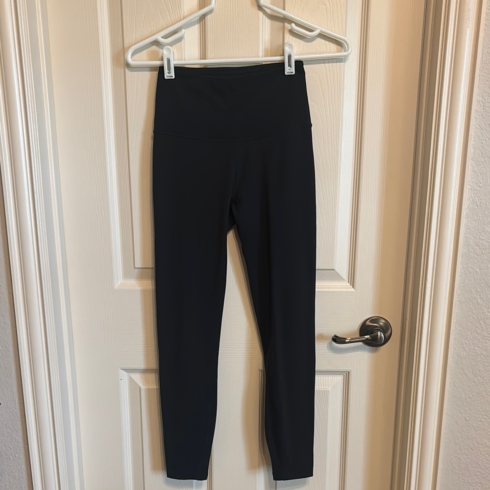Varley Move Black High-Waisted Leggings 25”